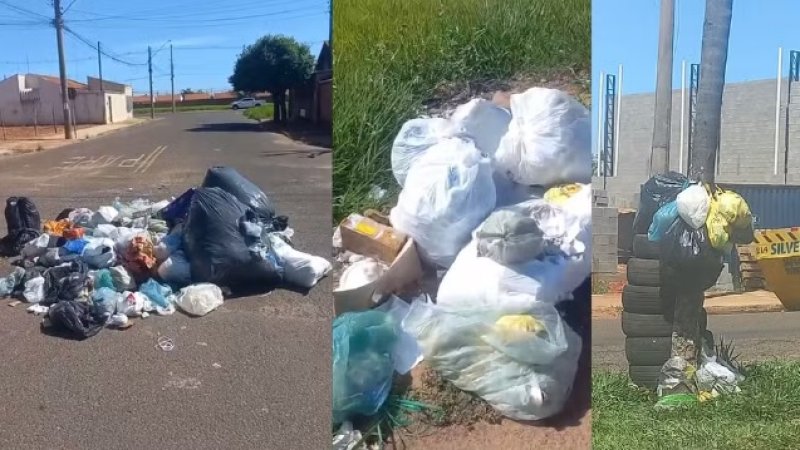 Moradores ficam sem coleta de lixo em Birigui