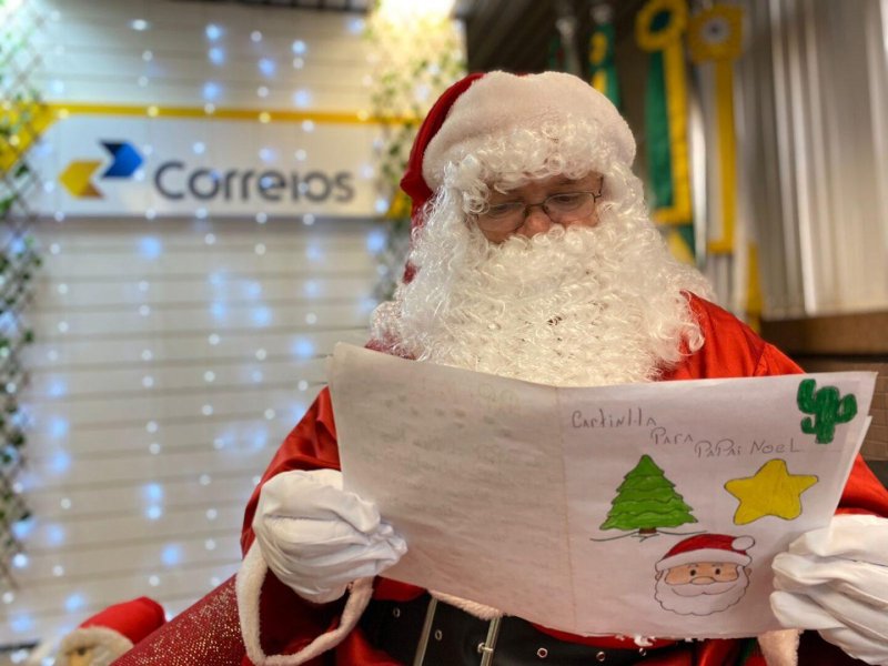 Campanha de Natal Cartinhas para “adoção” estão disponíveis nos Correios