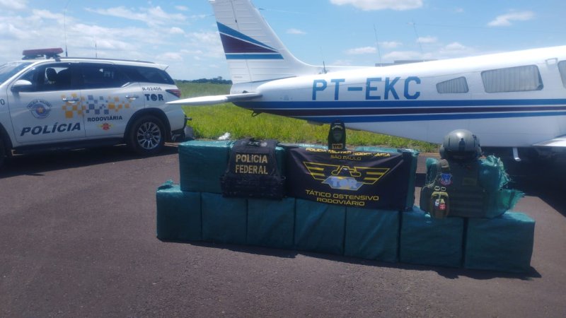 Piloto flagrado com droga em Penápolis já foi preso por tráfico com aeronave