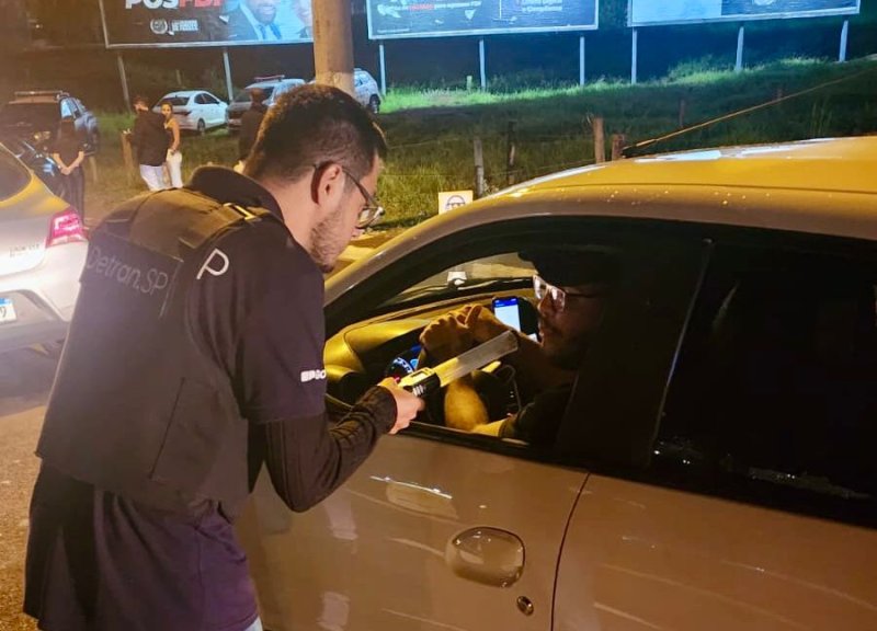 Detran-SP fiscaliza mais de 380 mil motoristas em 2024 durante operações contra a mistura de álcool e volante