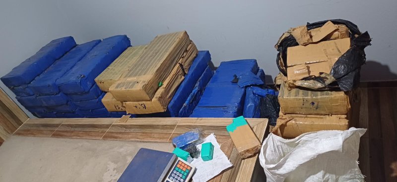 Procurado da Justiça é preso com uma tonelada de maconha em Promissão