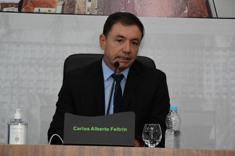 Biênio 2025/2026: Carlos Alberto Feltrin é eleito presidente da Câmara