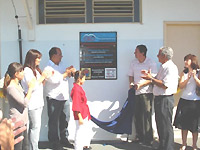 Comunidade prestigia inauguração no CEU Harume Kubota