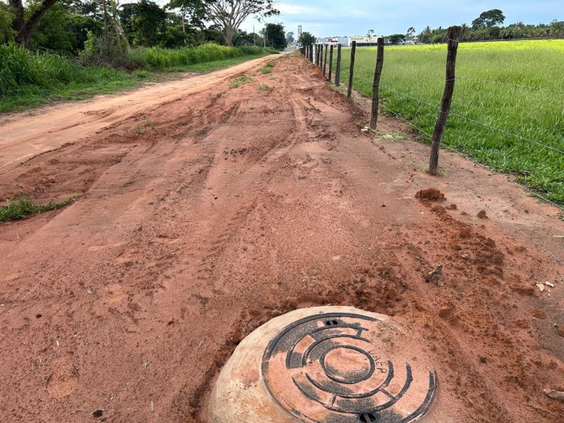 Concluído prolongamento das redes de água e esgoto na marginal do Garden Shopping