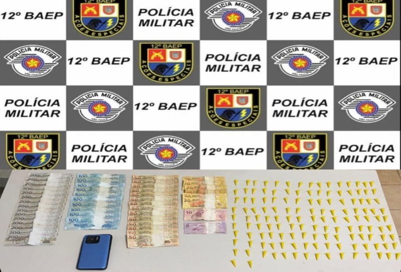 Lavrador é preso com dinheiro e cocaína em Luiziânia