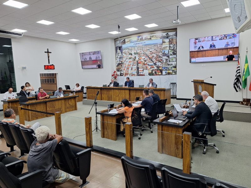 Câmara de Penápolis votará 11 projetos em sessão na quinta-feira
