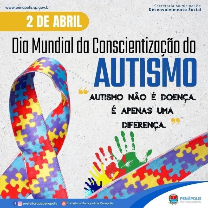 02 de Abril: ações para conscientização do autismo são organizadas