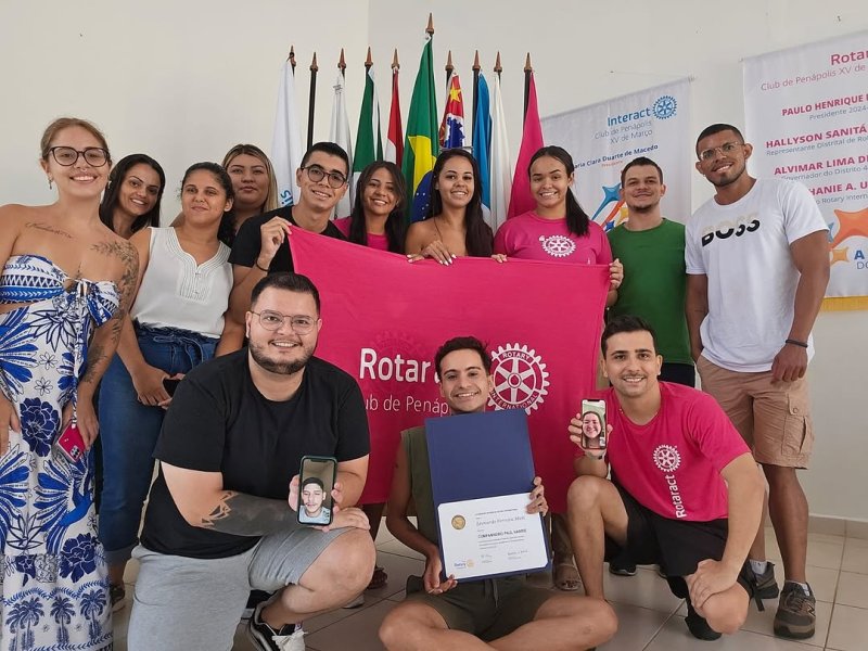 Penápolis recebe visita do representante distrital do Rotaract neste sábado