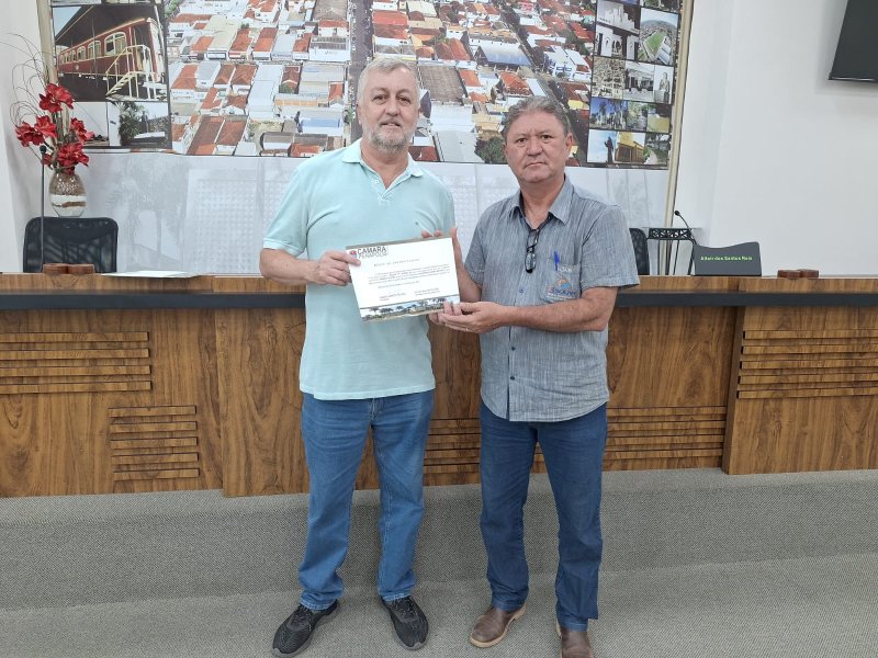 PM da reserva Claudinei Garcia Batista é destacado com Moção de Congratulação