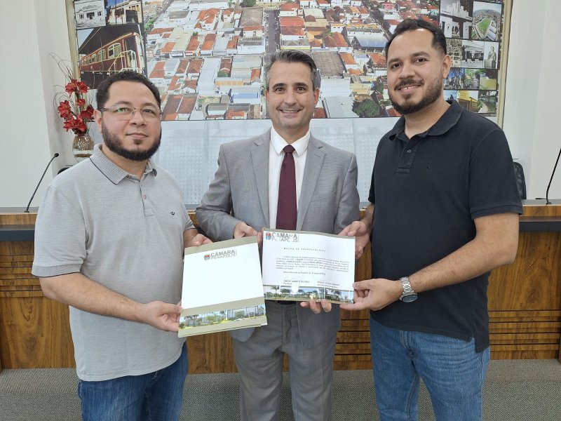 Moção de Congratulação: Câmara Municipal destaca empresa por crescimento e geração de empregos