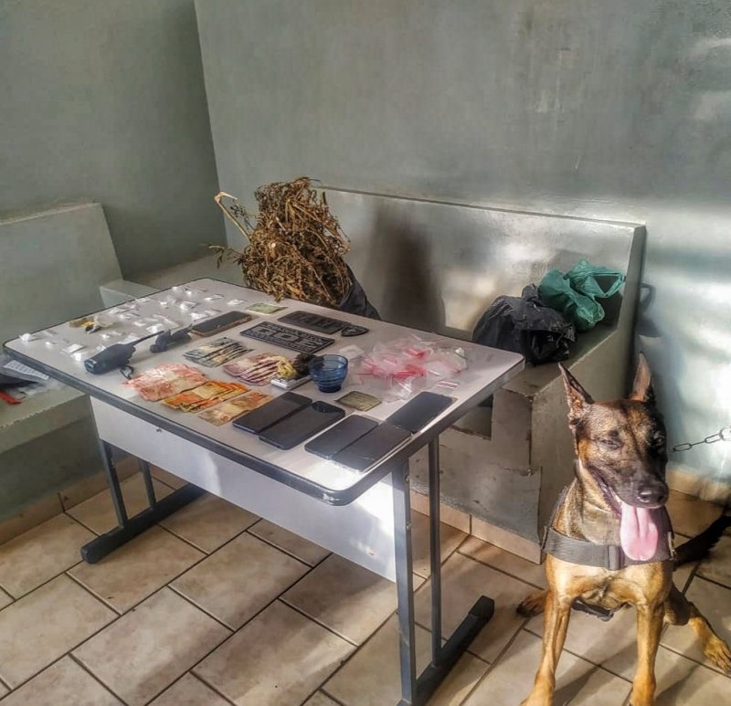 Jovem é preso por tráfico em Santópolis do Aguapeí