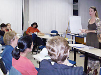 Professoras participam de palestra com Fonoaudióloga
