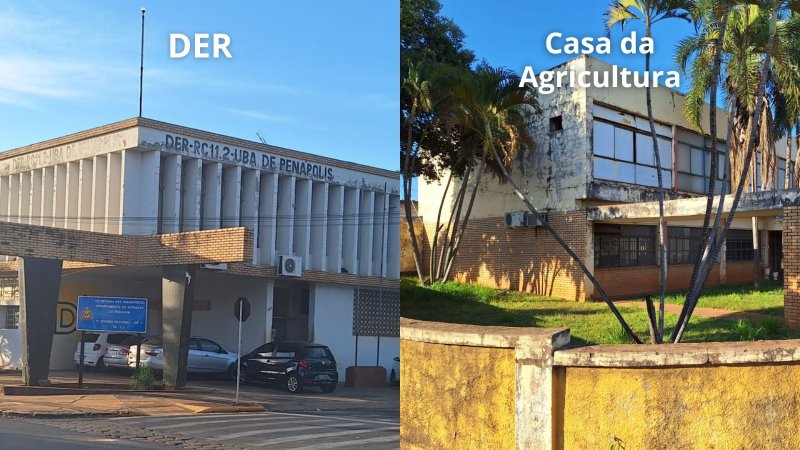 Pedido defende uso de prédios do DER e Agricultura pela prefeitura