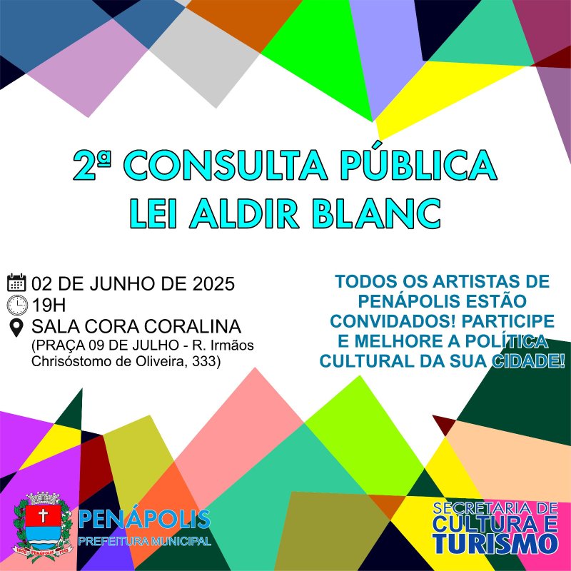 Lei Aldir Blanc: Cultura convida artistas para 2ª Consulta Pública