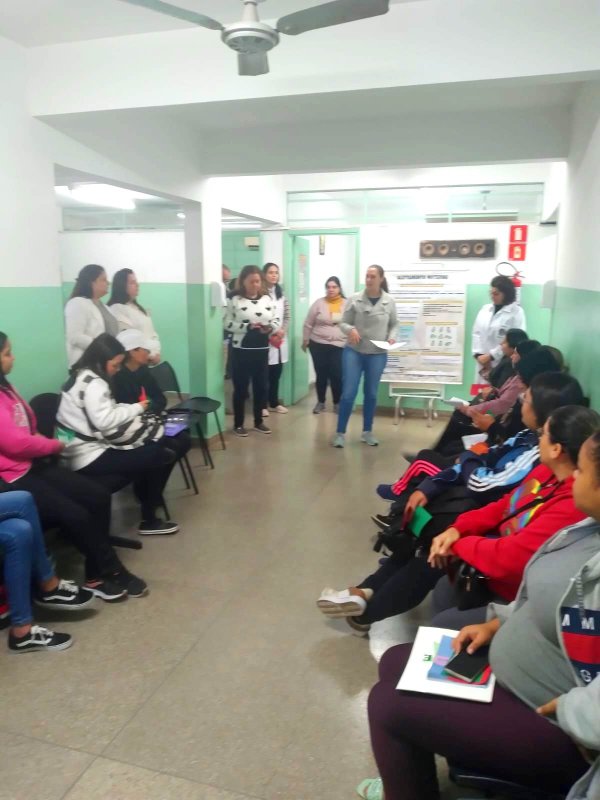 Macro II realiza palestra sobre amamentação