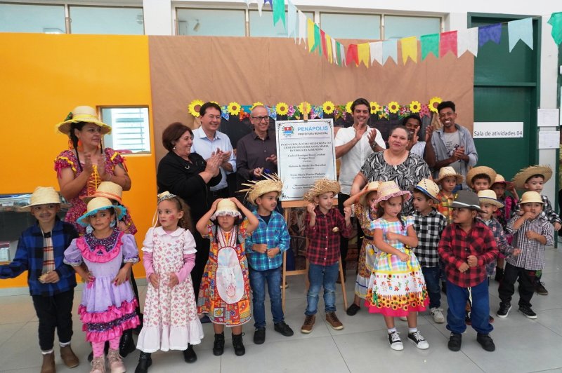 Comunidade do Gimenes recebe com festa melhorias do Ceim 