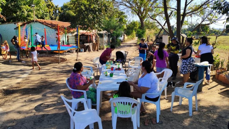 Cras realiza festa julina para moradores da Olaria Salla
