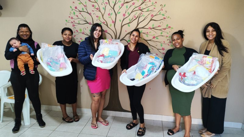 Cras Eldorado conclui atividade do grupo de gestantes