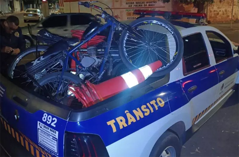 Bicicletas motorizadas viram caso de polícia em cidade da região