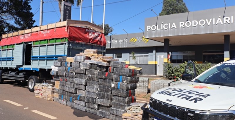 Drogas são apreendidas pela PM Rodoviária na região