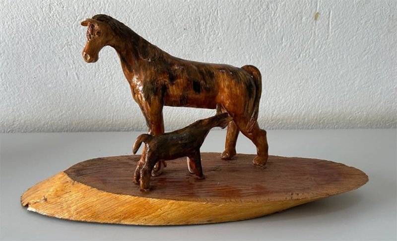 Obras de arte em cerâmica compõem nova exposição da biblioteca Funepe