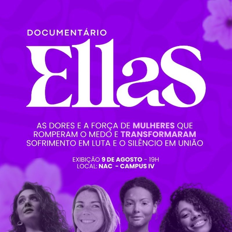 Agosto Lilás: Cultura convida para exibição gratuita do documentário 