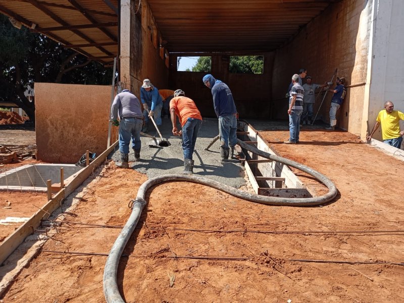 Secretaria de Obras reconstrói lavador municipal