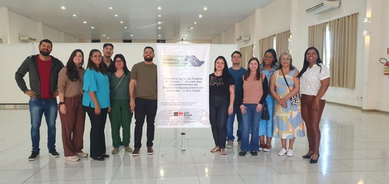 Equipe participa de formação em vigilância socioassistencial