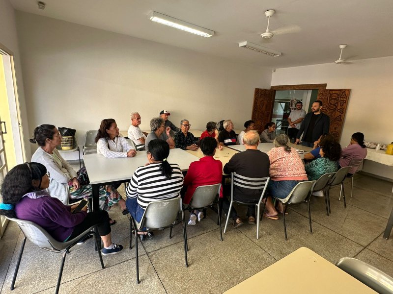 Idosos acompanhados pelos Cras visitam Museu do Folclore