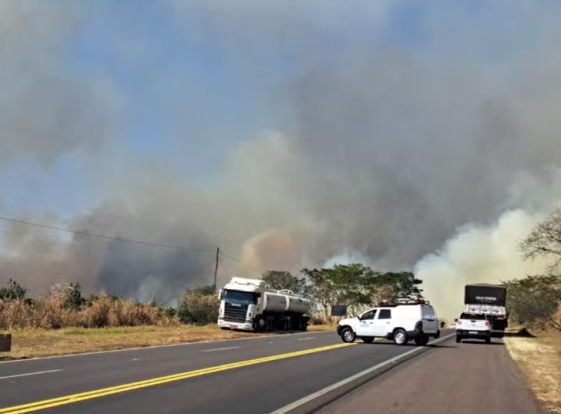 Defesa Civil alerta: estiagem e baixa umidade do ar são fatores de risco para incêndios na região