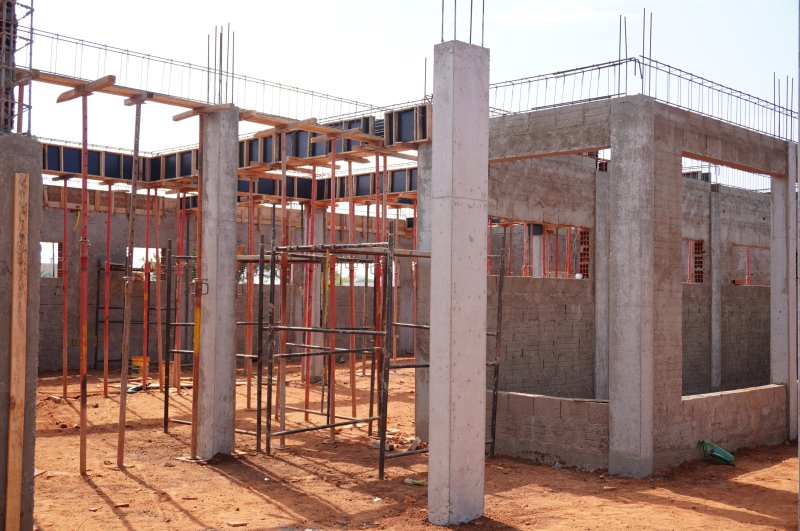 Construção da nova UBS Tóquio entra na fase de preparação da laje de estrutura