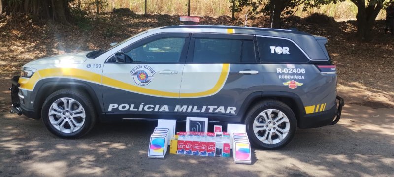 Jovem é presa por descaminho com produtos eletrônicos na rodovia Assis Chateaubriand