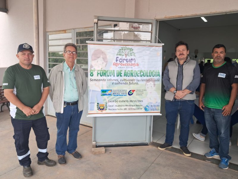Consórcio Intermunicipal do Ribeirão Lajeado participa do 8º Fórum de Agroecologia em Alto Alegre