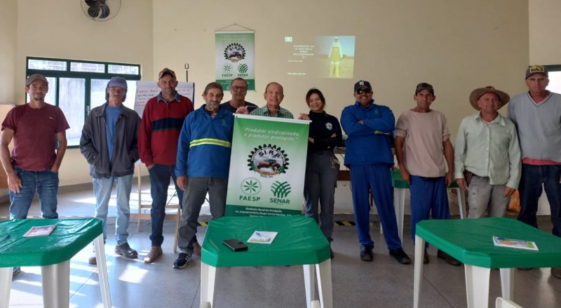 Cursos do SENAR-SP em parceria com o Sindicato Rural de Penápolis qualificam trabalhadores rurais e colaboradores de usinas da região