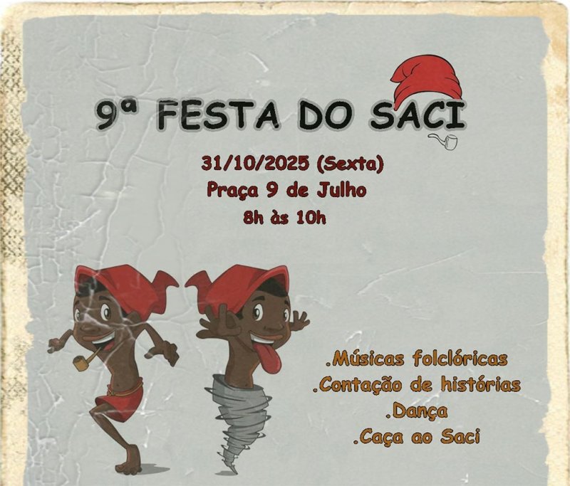 Museu do Folclore realiza Festa do Saci nesta sexta-feira