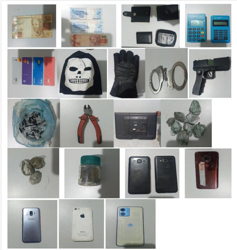 Dois homens são presos por tráfico de drogas em residência no Silvia Covas