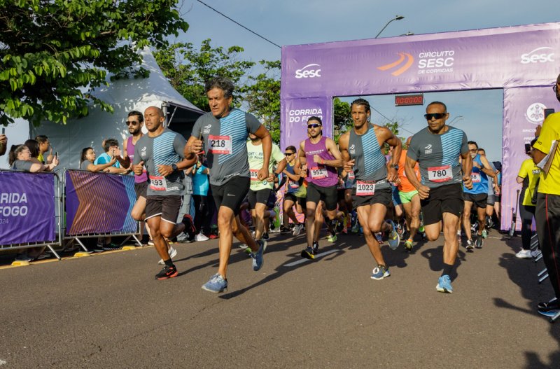 Sesc abre inscrições para a Corrida do Fogo 2025 em Araçatuba