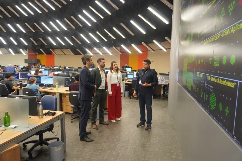 Estrutura: Prefeitura busca inovação em visita à Prodesp