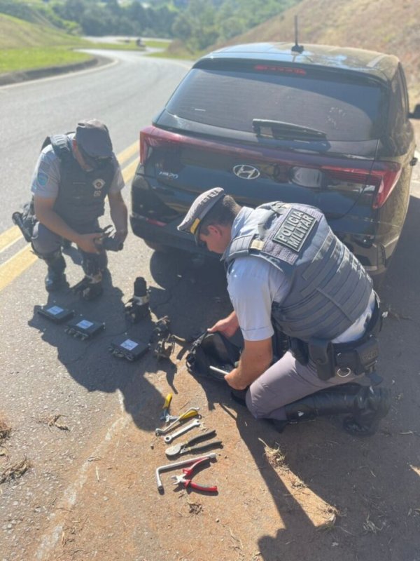 Ferramentas furtadas na prefeitura de Braúna são recuperadas e dois são presos