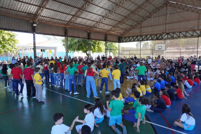 Alunos da Emef Harume Kubota apresentam Sarau da Cultura Afro-Brasileira
