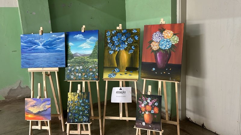 Caps II expõe trabalhos da Oficina Terapêutica