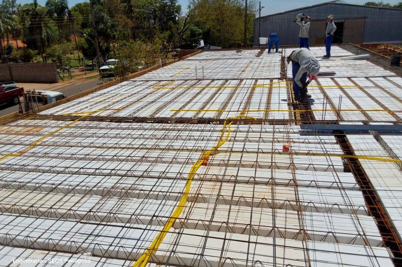 Unidade: construção da nova UBS Tóquio entra na fase de telhamento