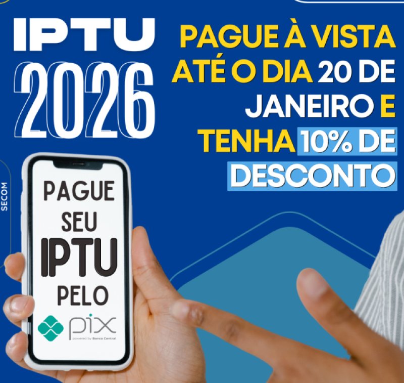 IPTU 2026: contribuintes podem quitar imposto com desconto de 10% até amanhã