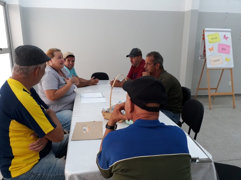 Atividades do grupo de homens acontecem nos Cras Eldorado e Planalto