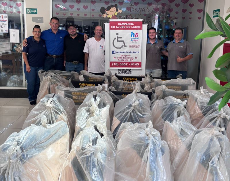 Hospital do Amor: “Campanha do Lacre” segue transformando solidariedade em esperança