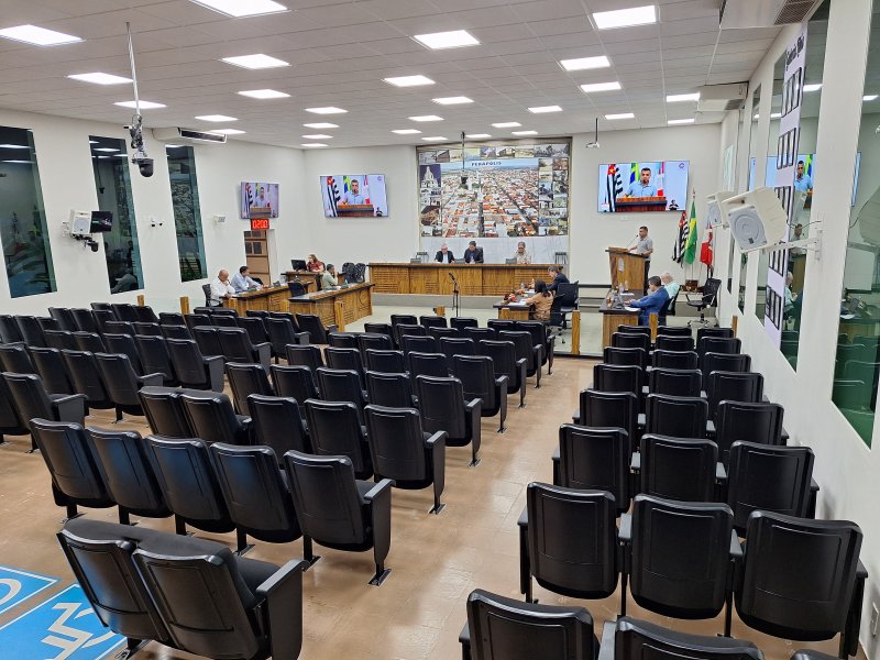 Câmara Municipal tem 8 projetos para votação nesta segunda-feira