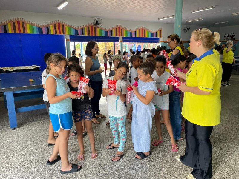 Escolas municipais recebem o projeto 