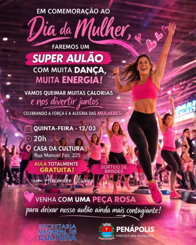 Cultura realiza Super Aulão de Dança hoje