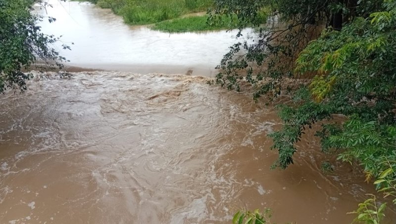 Chuvas intensas e concentradas em 2026 elevam o nível do Ribeirão Lajeado