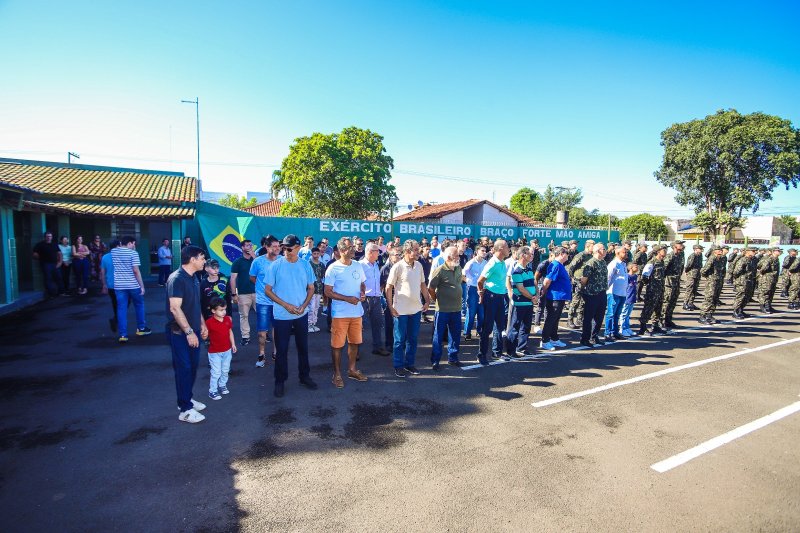 Tiro de Guerra realiza Formatura de Matrícula de 50 novos atiradores